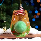 Новогодняя бомбочка для ванны «Олень», зелёный, 120 гр. - фото 11545712