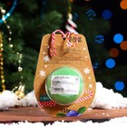 Новогодняя бомбочка для ванны «Пингвин», зелёный, 120 г - Фото 2