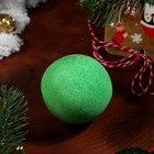 Новогодняя бомбочка для ванны «Пингвин», зелёный, 120 г - Фото 3