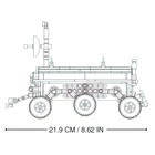 Конструктор луноход Sluban Механо, на радиоуправлении, 372 детали, 6+ - фото 4403563