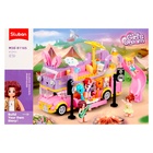 Конструктор Розовая мечта «Мультимедийный автобус», 412 деталей - Фото 7