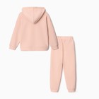 Костюм для девочки MINAKU, цвет розовый, рост 140 см - фото 23298109