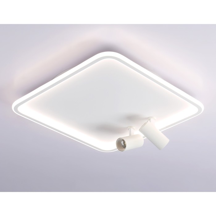 Светильник светодиодный потолочный с пультом управления Ambrella light, LineTech, FL5114, LED, 97 Вт, 7275Lum, 3000-6400К, цвет белый - фото 1926894468