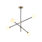 Светильник подвесной Ambrella light, Modern, TR2507, 4хG9, цвет чёрный, латунь - Фото 1