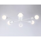 Светильник потолочный в стиле лофт Ambrella light, Loft, TR80401, 6хE27, цвет белый - Фото 3