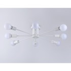 Светильник потолочный в стиле лофт Ambrella light, Loft, TR80408, 8хE27, цвет белый - Фото 2