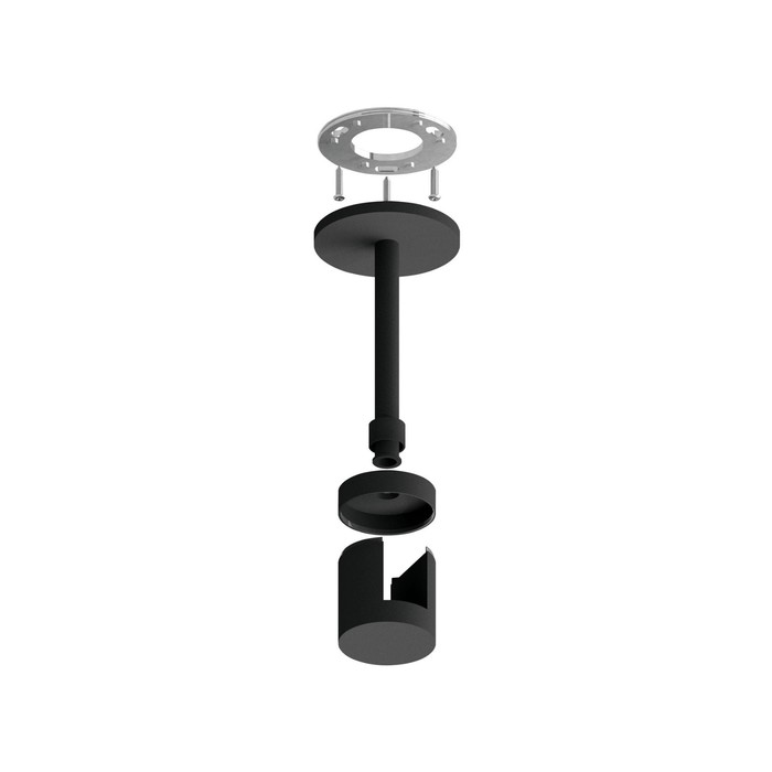 Крепёж накладной Techno Ring Ambrella light, DIY Spot, A9222, цвет чёрный - Фото 1
