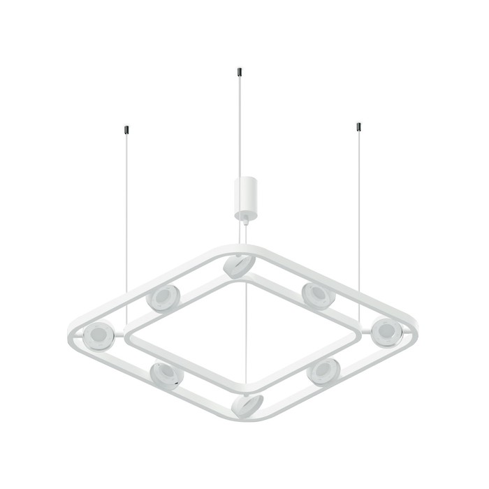 Корпус светильника подвесной поворотный для насадок D85 Ambrella light, DIY Spot, C9177, 8хGX53, цвет белый песок