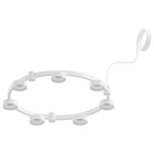 Корпус светильника Techno Ring подвесной для насадок D85 Ambrella light, DIY Spot, C9236, 7хGX53, цвет белый песок - Фото 2