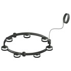 Корпус светильника Techno Ring подвесной для насадок D85 Ambrella light, DIY Spot, C9238, 7хGX53, цвет чёрный песок - Фото 2