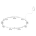 Корпус светильника Techno Ring подвесной для насадок D85 Ambrella light, DIY Spot, C9241, 9хGX53, цвет белый песок - Фото 2