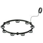 Корпус светильника Techno Ring подвесной для насадок D85 Ambrella light, DIY Spot, C9242, 9хGX53, цвет чёрный песок - Фото 2