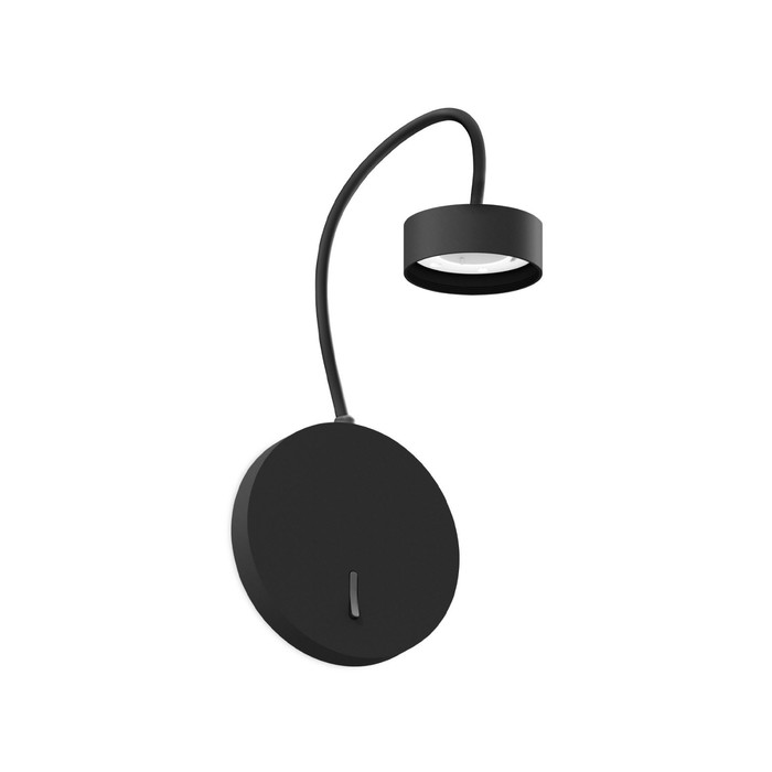 Корпус светильника настенный для насадок D85 с выключателем Ambrella light, DIY Spot, C9596, GX53, цвет чёрный песок
