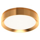 Насадка передняя для корпуса светильника с диаметром отверстия D85mm Ambrella light, DIY Spot, N8124, цвет золото желтое полированное - фото 4305204