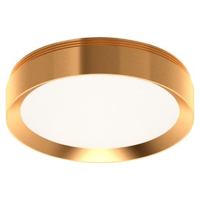 Насадка передняя для корпуса светильника с диаметром отверстия D85mm Ambrella light, DIY Spot, N8124, цвет золото желтое полированное