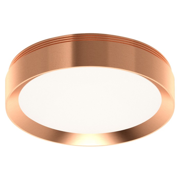 Насадка передняя для корпуса светильника с диаметром отверстия D85mm Ambrella light, DIY Spot, N8126, цвет золото розовое полированное