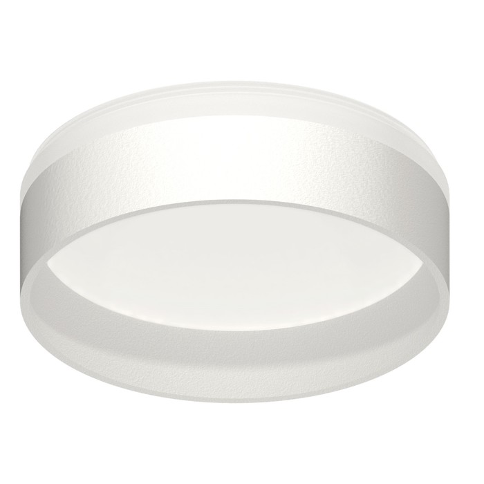 Насадка передняя для корпуса светильника с диаметром отверстия D85mm Ambrella light, DIY Spot, N8461, цвет белый песок - Фото 1