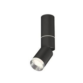 Комплект накладного поворотного светильника Ambrella light, Techno, XM6313100, GU5.3, цвет чёрный песок