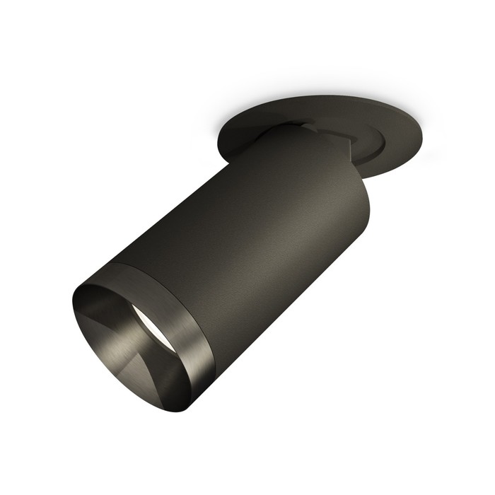 Комплект встраиваемого поворотного светильника Ambrella light, Techno, XM6323201, GU5.3, цвет чёрный песок
