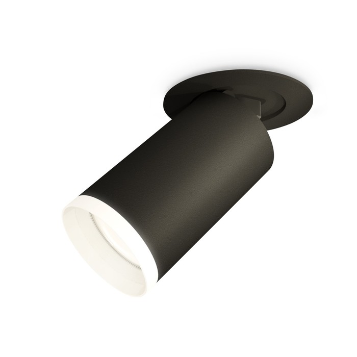 Комплект встраиваемого поворотного светильника с акрилом Ambrella light, Techno, XM6323220, GU5.3, цвет чёрный песок