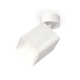 Комплект накладного поворотного светильника Ambrella light, Techno, XM7812001, GU5.3, цвет белый песок