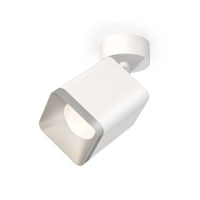 Комплект накладного поворотного светильника Ambrella light, Techno, XM7812003, GU5.3, цвет белый песок