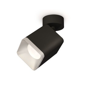 Комплект накладного поворотного светильника Ambrella light, Techno, XM7813003, GU5.3, цвет чёрный песок