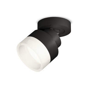 Комплект накладного поворотного светильника с акрилом Ambrella light, Techno, XM8102020, цвет чёрный песок