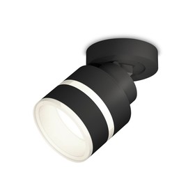 Комплект накладного поворотного светильника с акрилом Ambrella light, Techno, XM8102024, цвет чёрный песок