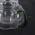 Чайник заварочный со стеклянным ситом «Грин», 600 мл - Фото 3