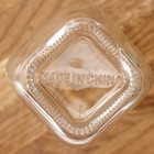 Банка стеклянная для хранения сыпучих продуктов Доляна «Овал», 190 мл, 10×6,5 см - фото 8243833