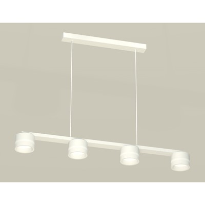 Комплект подвесного светильника с акрилом Ambrella light, Traditional DIY, XB9151205, 4хGX53, цвет белый песок, белый матовый