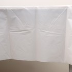 Скатерть одноразовая на стол 137×182 см, белая - Фото 5