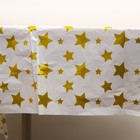 Скатерть, 108 × 178 см, с золотыми звёздами - фото 25566982