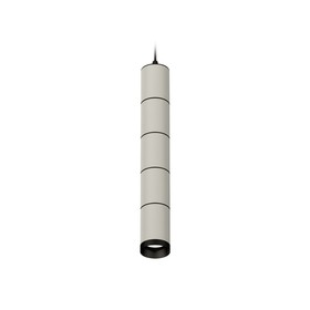 Комплект подвесного светильника Ambrella light, Techno, XP6314020, GU5.3, цвет серый песок, чёрный песок