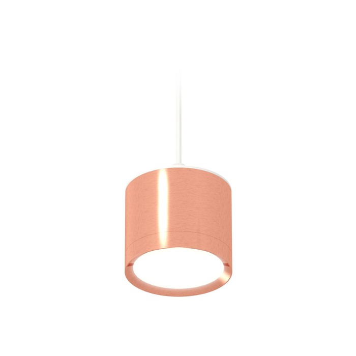 Светильник подвесной Ambrella light, XP8122012, GX53 LED 12 Вт, цвет золото розовое, белый песок