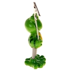 Сувенир полистоун "Весёлая лягуха" с прищепкой, 8х5х3,4 см - Фото 2