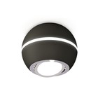 Светильник поворотный Ambrella light, XS1102021, MR16 GU5.3 LED 3W, 4200K, цвет чёрный песок, серебро - фото 4148901