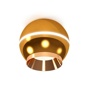 Светильник накладной Ambrella light, XS1105002, MR16 GU5.3 LED 3W, 4200K, цвет золото жёлтое