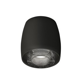 Светильник накладной с композитным хрусталём Ambrella light, XS1142021, MR16 GU5.3 LED 10 Вт, цвет чёрный песок, тонированный