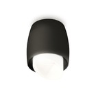 Светильник накладной с акрилом Ambrella light, XS1142042, MR16 GU5.3 LED 10 Вт, цвет чёрный песок, белый матовый 10192513 - фото 311908017