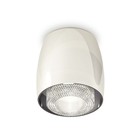 Светильник накладной с композитным хрусталём Ambrella light, XS1143010, MR16 GU5.3 LED 10 Вт, цвет серебро, прозрачный 10192516 - фото 311908026