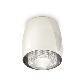 Светильник накладной с композитным хрусталём Ambrella light, XS1143010, MR16 GU5.3 LED 10 Вт, цвет серебро, прозрачный