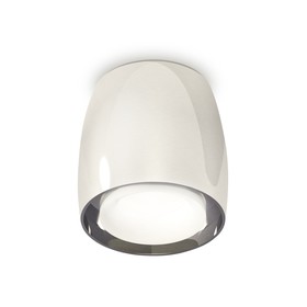 Светильник накладной с акрилом Ambrella light, XS1143020, MR16 GU5.3 LED 10 Вт, цвет серебро, белы матовый