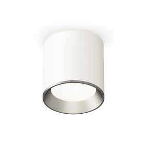 Светильник накладной Ambrella light, XS6301004, MR16 GU5.3 LED 10 Вт, цвет белый песок, серебро