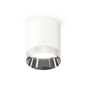 Светильник накладной Ambrella light, XS6301022, MR16 GU5.3 LED 10 Вт, цвет белый песок, серебро полироанное