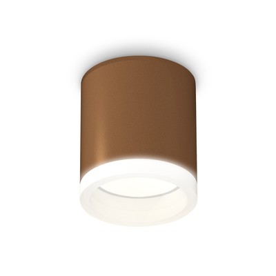 Светильник накладной Ambrella light, XS6304040, MR16 GU5.3 LED 10 Вт, цвет кофе песок, белый матовый