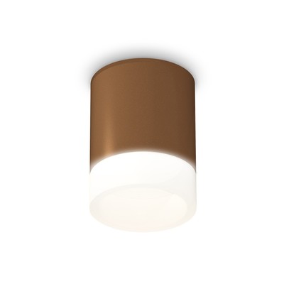 Светильник накладной Ambrella light, XS6304041, MR16 GU5.3 LED 10 Вт, цвет кофе песок, белый матовый