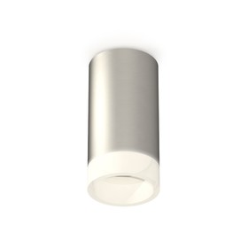 Светильник накладной Ambrella light, XS6324041, MR16 GU5.3 LED 10 Вт, цвет серебро песок, белый матовый