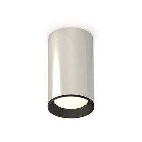 Светильник накладной Ambrella light, XS6325001, MR16 GU5.3 LED 10 Вт, цвет серебро, чёрный песок